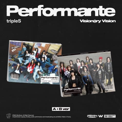 [세트/앨범2종] 트리플에스 (tripleS) - 정규 [Visionary Vision 'Performante']