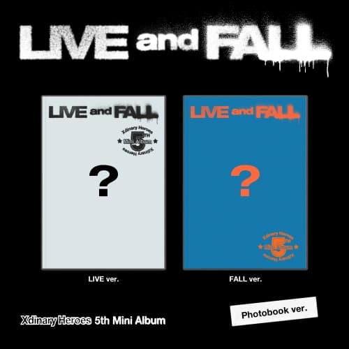 엑스디너리 히어로즈 (Xdinary-Heroes) - 미니5집 [LIVE and FALL](랜덤)