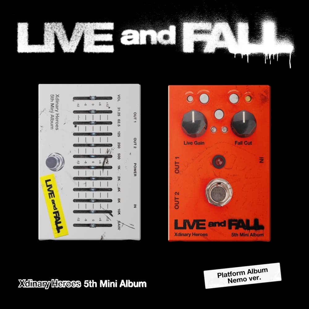 엑스디너리 히어로즈 (Xdinary-Heroes) - 미니5집 [LIVE and FALL] (플랫폼/랜덤)