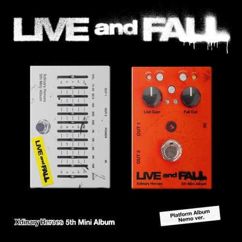 엑스디너리 히어로즈 (Xdinary-Heroes) - 미니5집 [LIVE and FALL] (플랫폼/랜덤)
