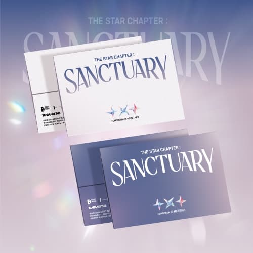 [세트/앨범2종] 투모로우바이투게더 (TXT) - 별의 장: SANCTUARY (Weverse Albums ver.)