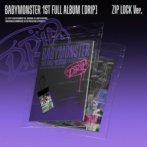 베이비몬스터 (BABYMONSTER) - 1st FULL ALBUM [DRIP] (ZIP LOCK Ver.)