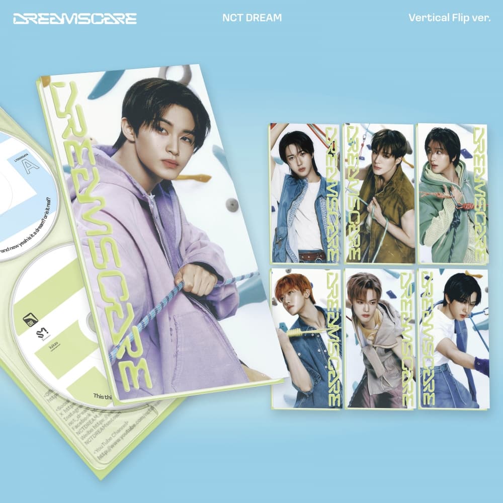 NCT DREAM (엔시티 드림) - 정규4집 [DREAMSCAPE] (Vertical Flip Ver. / 랜덤)