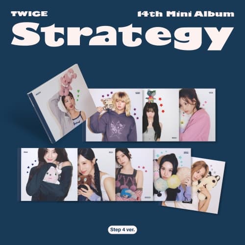 트와이스(TWICE) - 14th Mini Album [STRATEGY] (Step4 ver. / 랜덤)