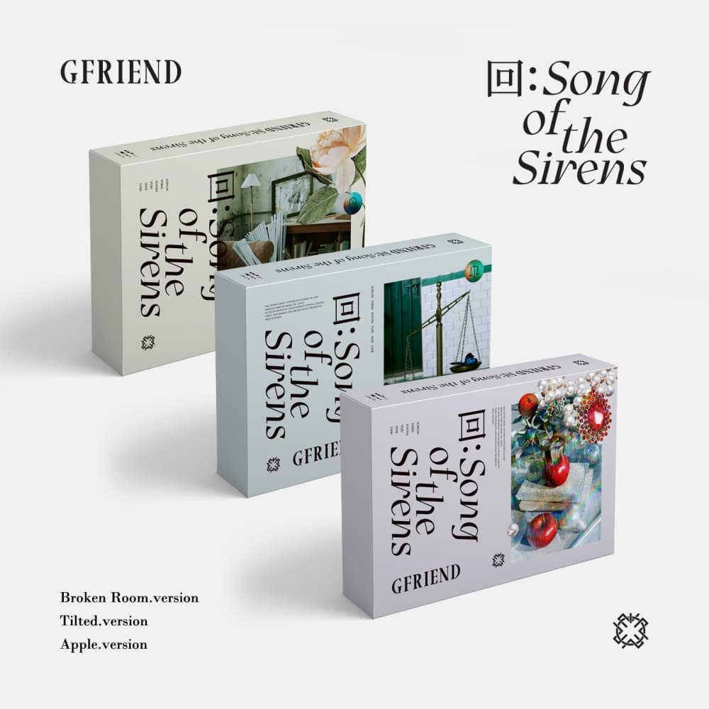 [세트/앨범3종] 여자친구 (GFRIEND) - 回:Song of the Sirens (재발매)
