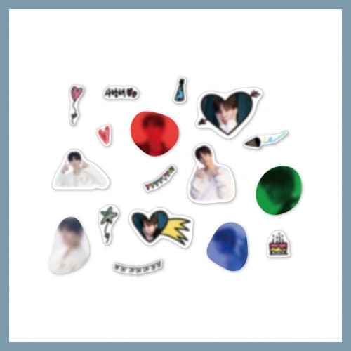 김우석(KIM WOO SEOK)_02.스티커 팩_BIRTHDAY FANMEETING [하늘연달, 스물일곱번째 오후] OFFICIAL MD