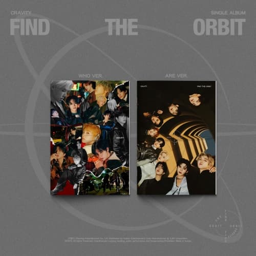 [세트/앨범2종] CRAVITY (크래비티) - Single Album [FIND THE ORBIT] (WHO / ARE ver.)