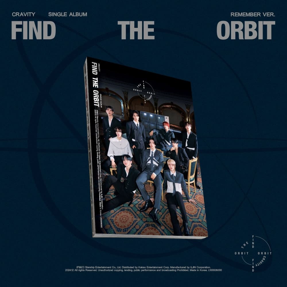 CRAVITY (크래비티) - Single Album [FIND THE ORBIT] (스페셜반 REMEMBER ver.)