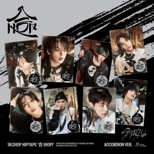 스트레이 키즈 (Stray Kids) - SKZHOP HIPTAPE '合 (HOP)' (ACCORDION VER.)(랜덤)
