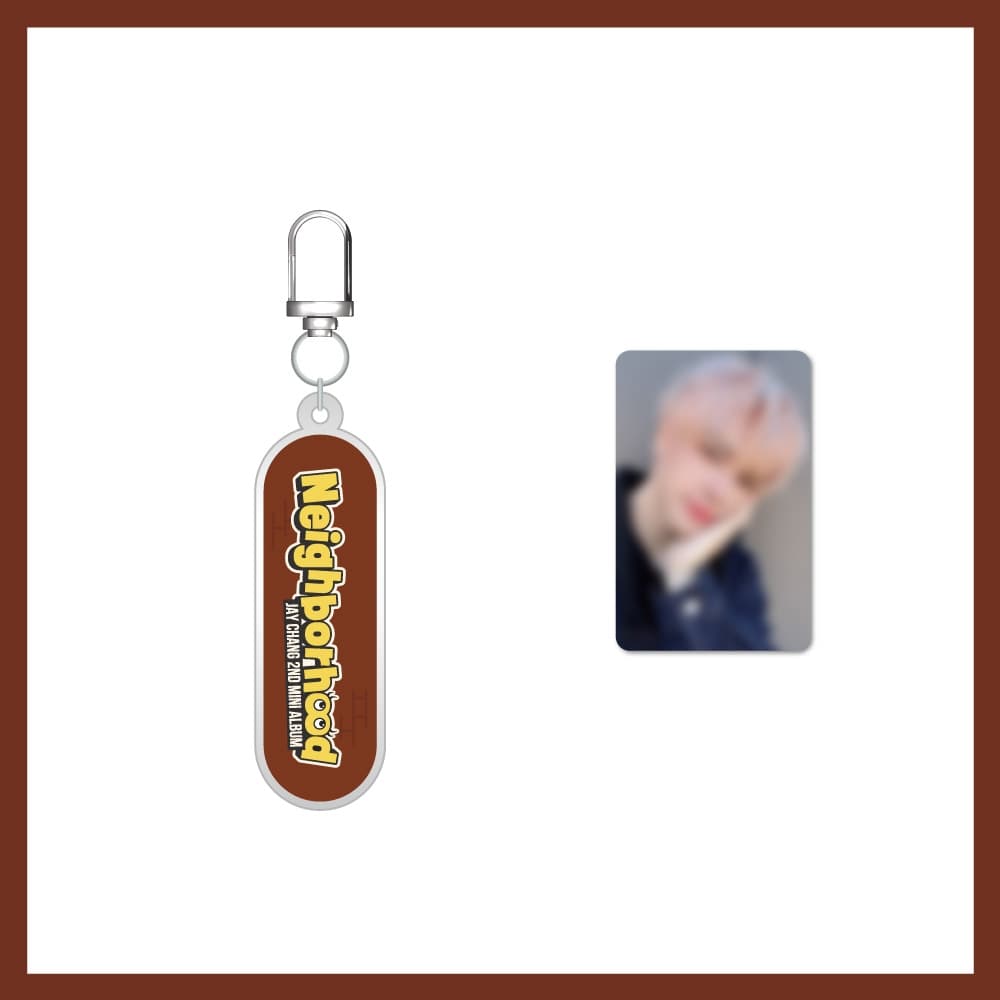 Jay Chang(제이창)_01.아크릴키링_Jay Chang 2ND MINI ALBUM [Neighborhood] OFFICIAL ALBUM MD