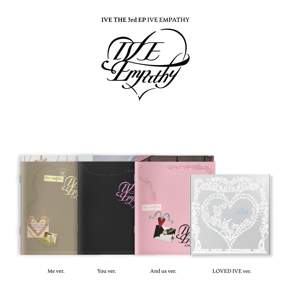 [세트/앨범4종] 아이브 (IVE) - 3rd EP [IVE EMPATHY] (일반반+한정반)