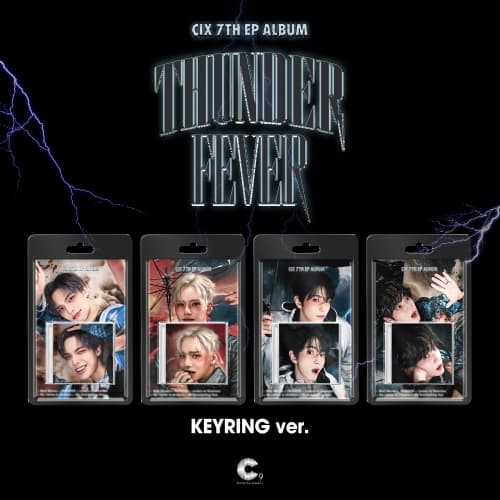 CIX (씨아이엑스) - 7th EP Album [THUNDER FEVER] (Keyring Album)