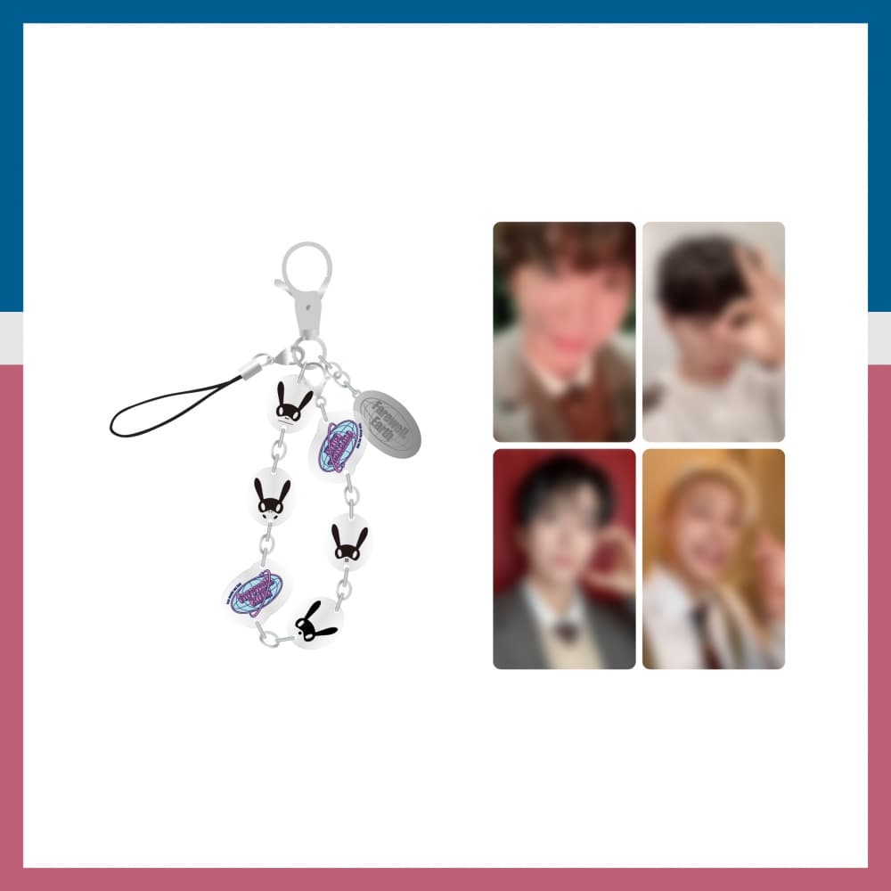 방정유문(BANG&JUNG&YOO&MOON)_06.아크릴 스트랩 키링_ENCORE CONCERT [Farewell, Earth] OFFICIAL MD