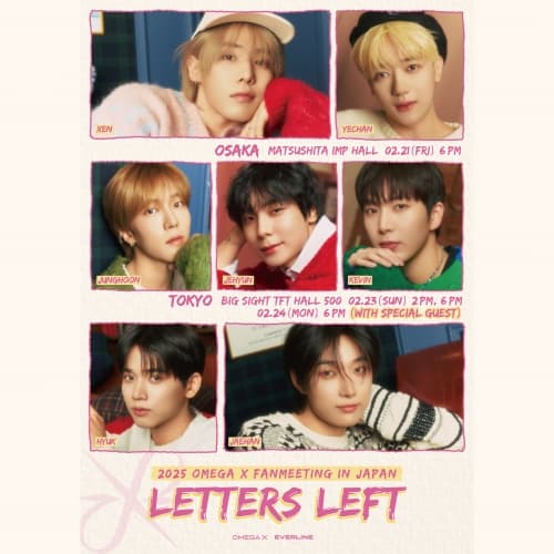 2025 OMEGA X FANMEETING in JAPAN [Letters Left]