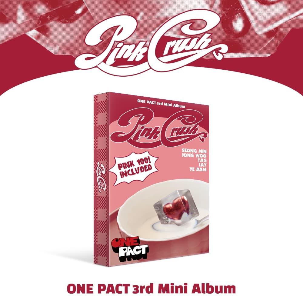 원팩트 (ONE PACT) - 3rd Mini Album [PINK CRUSH] (Platform Ver.)