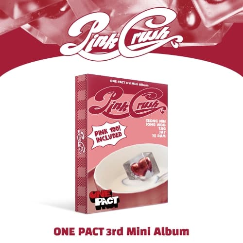 원팩트 (ONE PACT) - 3rd Mini Album [PINK CRUSH] (Platform Ver.)
