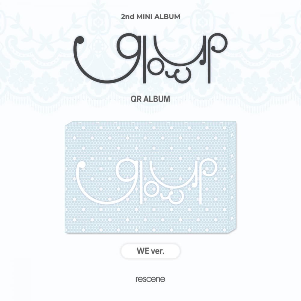 RESCENE (리센느) - 2nd MINI ALBUM [Glow Up] (WE VER. / QR VER.)