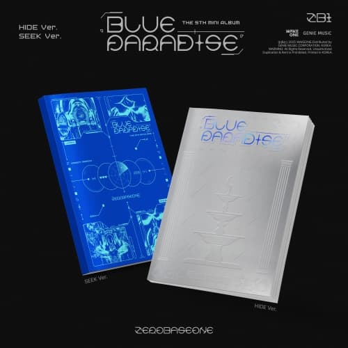 [세트/앨범2종] ZEROBASEONE - The 5th Mini Album [BLUE PARADISE]