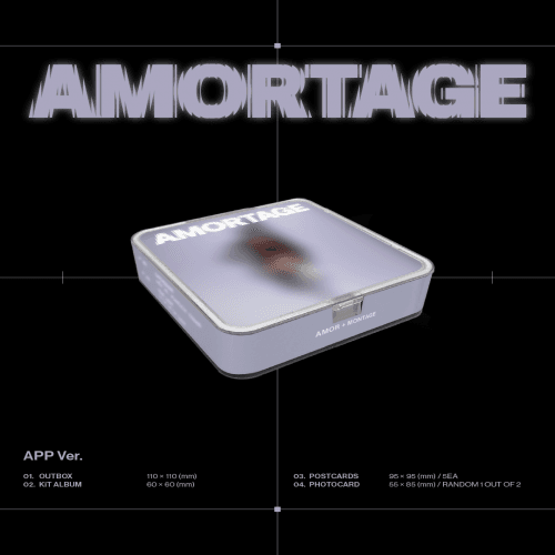 지수 (JISOO) - Mini Album [AMORTAGE] (APP Ver)