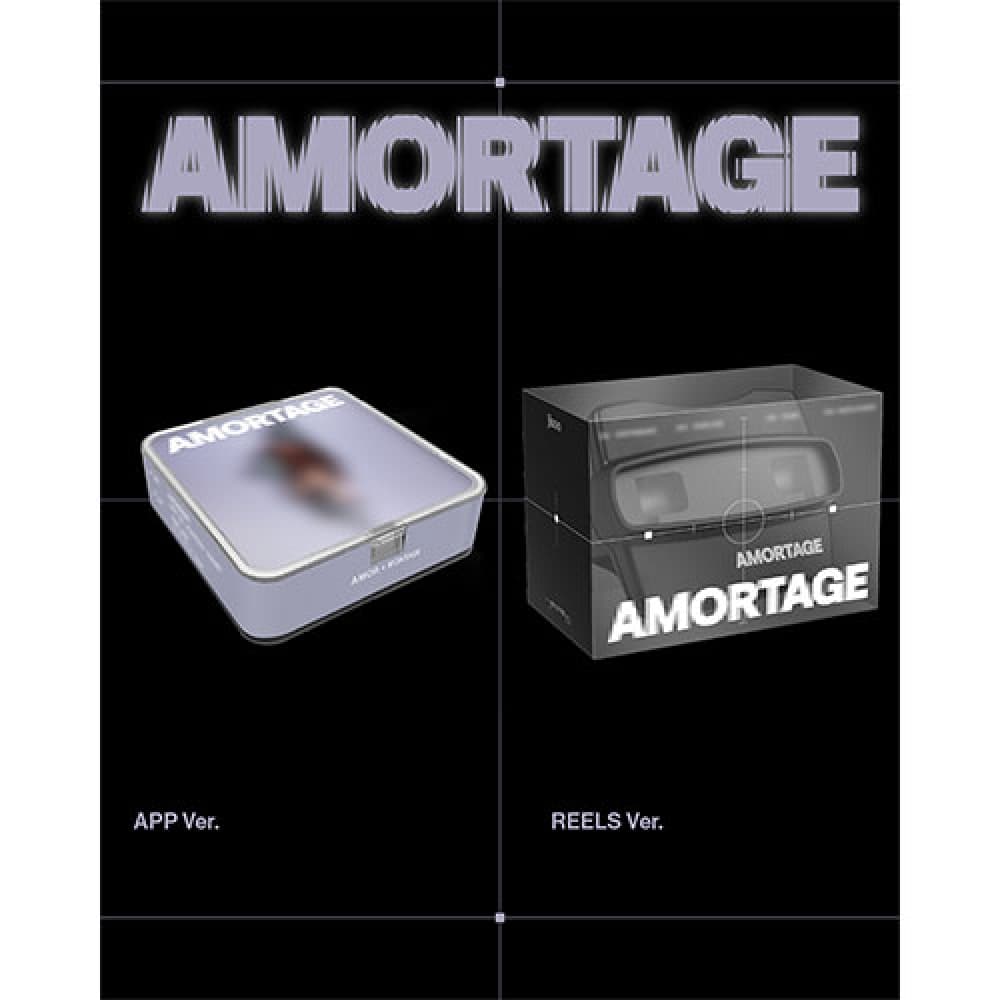 [세트/앨범2종] 지수 (JISOO) - Mini Album [AMORTAGE]