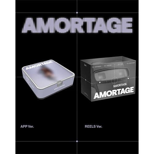 [세트/앨범2종] 지수 (JISOO) - Mini Album [AMORTAGE]