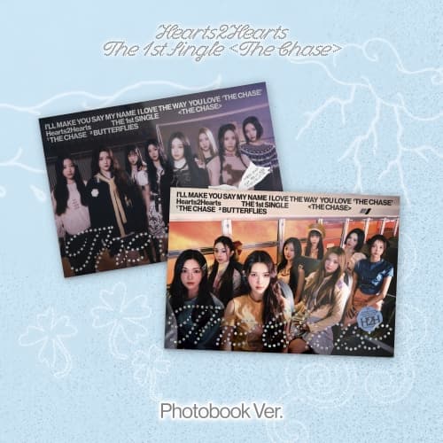 [세트/앨범2종] Hearts2Hearts - 싱글1집 [The Chase] (Photobook Ver.)