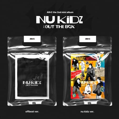[세트/앨범2종] ARrC (아크) - 2nd mini album [nu kidz: out the box]