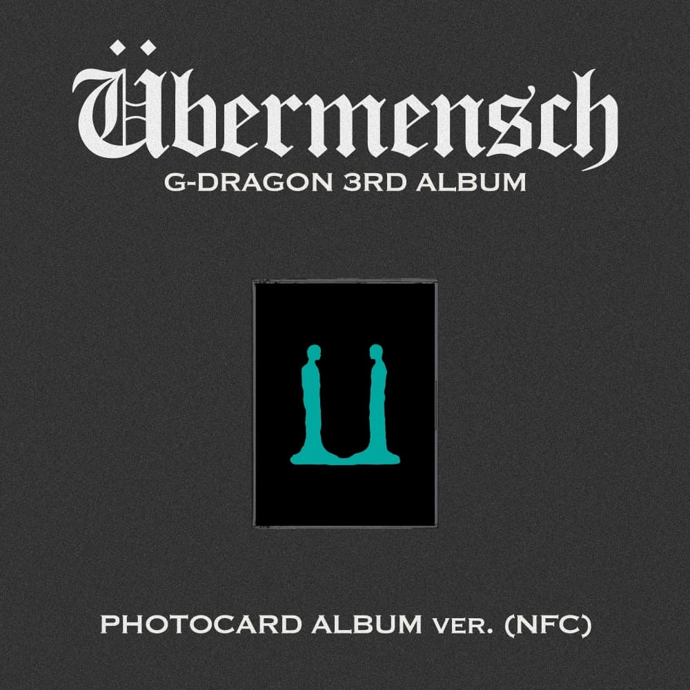 지드래곤 (G-DRAGON) - 3RD ALBUM [Übermensch] PHOTOCARD ALBUM ver. (NFC)