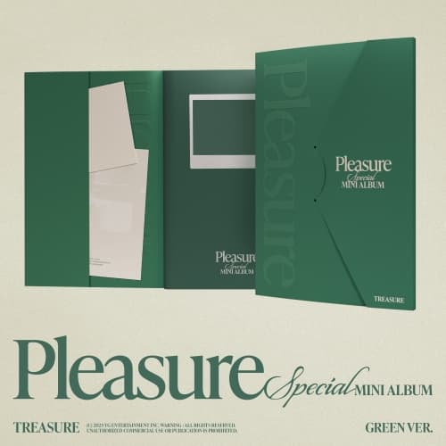트레저 (TREASURE) - SPECIAL MINI ALBUM [PLEASURE] [GREEN VER.]