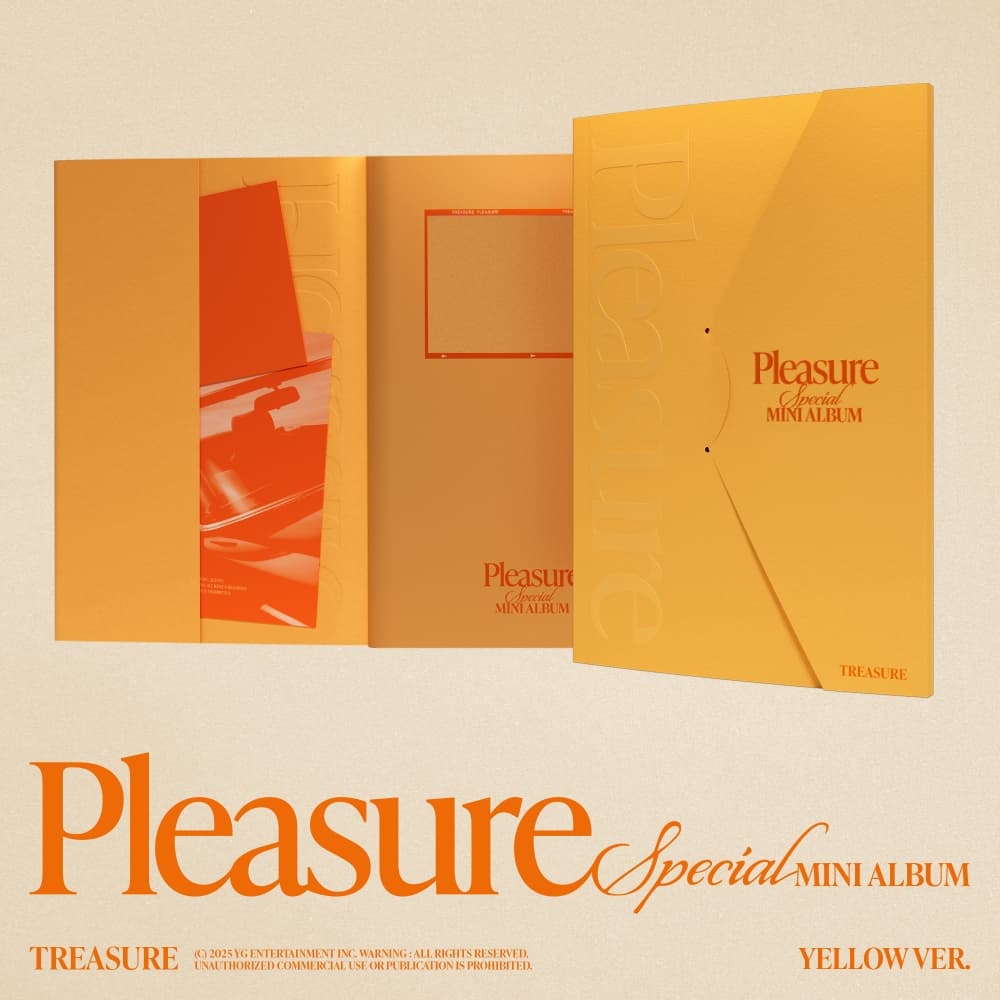 트레저 (TREASURE) - SPECIAL MINI ALBUM [PLEASURE] [YELLOW VER.]