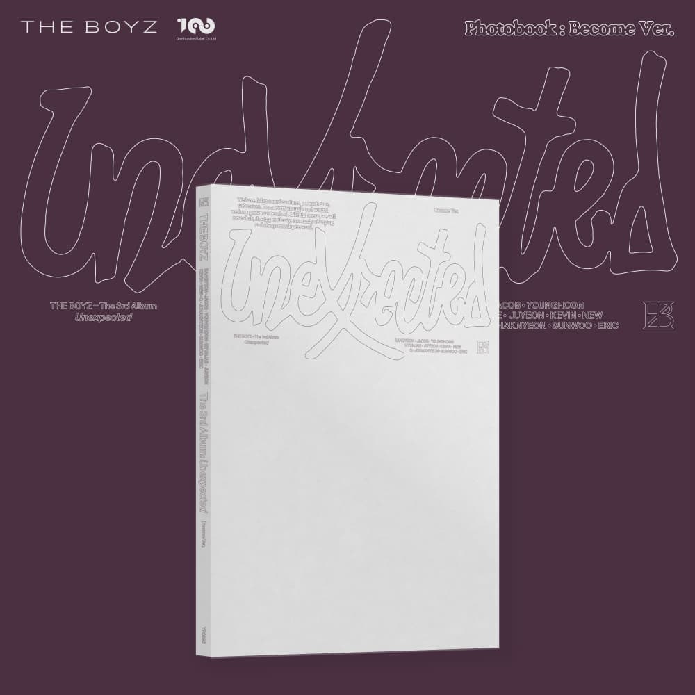 더보이즈 (THE BOYZ) - The 3rd Album [Unexpected] (Photobook : Become Ver.)