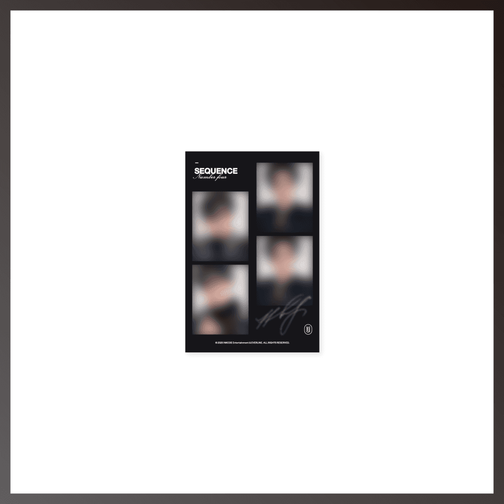 김재중(KIM JAE JOONG)_03.네컷포토_2025 KIM JEA JOONG [SEQUENCE #4] POP-UP in JAPAN OFFICIAL MD
