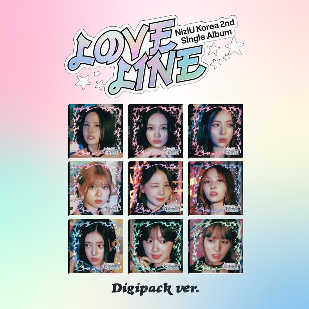 니쥬 (NiziU) - 싱글2집 [LOVE LINE] (디지팩) (랜덤)