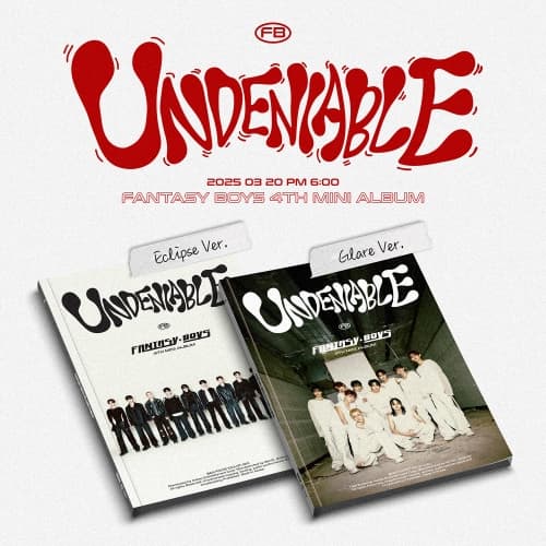 [세트/앨범2종] 판타지보이즈 (FANTASY BOYS) - 미니 4집 [UNDENIABLE]