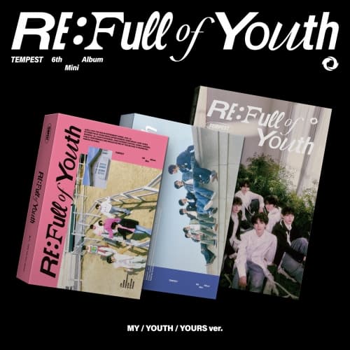 [세트/앨범3종] TEMPEST (템페스트) - 6TH MINI ALBUM [RE: Full of Youth]