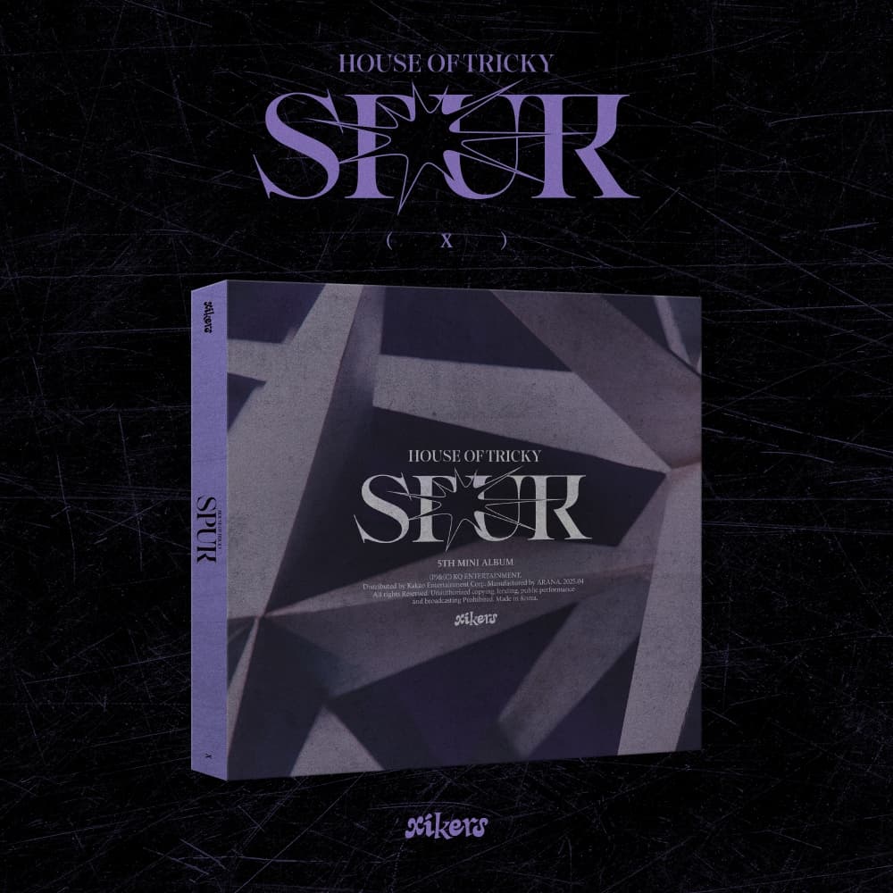 xikers(싸이커스) - 5TH MINI ALBUM [HOUSE OF TRICKY : SPUR] (X ver.)