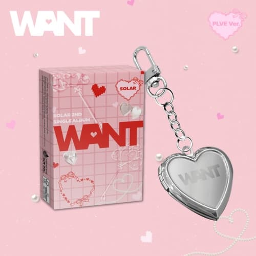 솔라 (SOLAR) - 2nd Single Album [WANT] (PLVE Ver.)