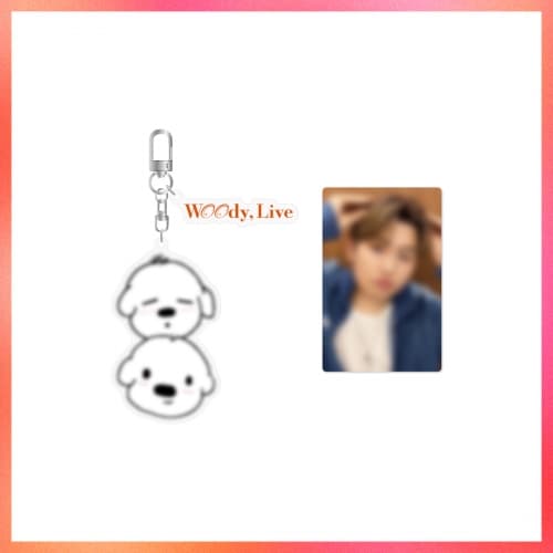 우디(WOODY)_02.아크릴 키링_2025 WOODY CONCERT [Woody, Live] OFFICIAL MD