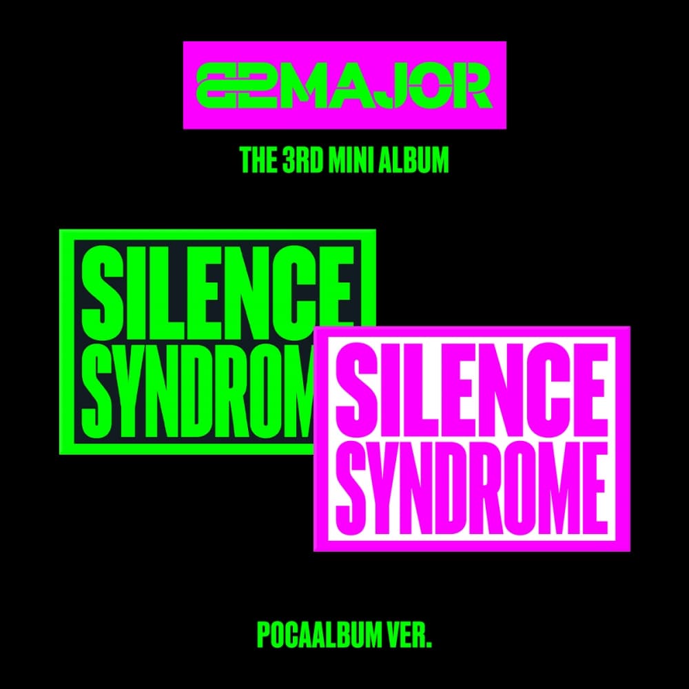 [세트/앨범2종] 82MAJOR (82메이저) - THE 3RD MINI ALBUM [SILENCE SYNDROME] (POCA Ver.)