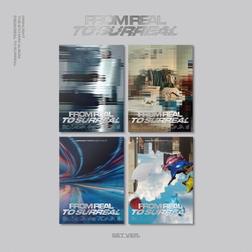 [세트/앨범4종] 하이라이트 (Highlight) - The 6th MINI ALBUM [From Real to Surreal]