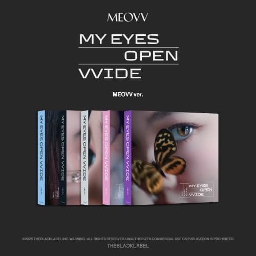 MEOVV (미야오) - 1st EP ALBUM [MY EYES OPEN VVIDE] (MEOVV ver.) (랜덤)