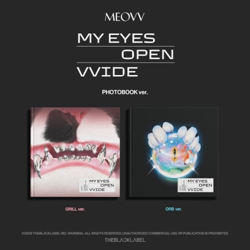 [세트/앨범2종] MEOVV (미야오) - 1st EP ALBUM [MY EYES OPEN VVIDE] (PHOTOBOOK ver.)