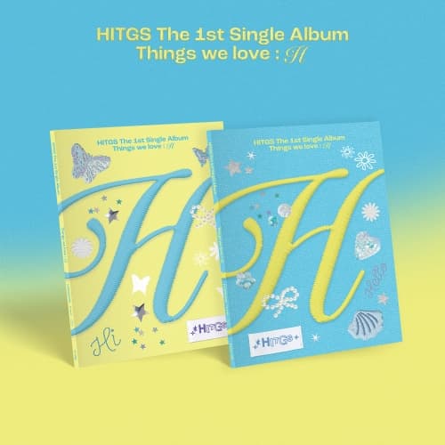 HITGS (힛지스) The 1st Single Album - Things we love : H [2종 세트]