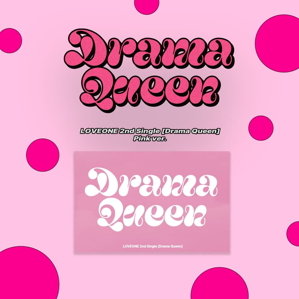 러브원 (LOVEONE) - 2nd Single [Drama Queen] (Pink ver.)