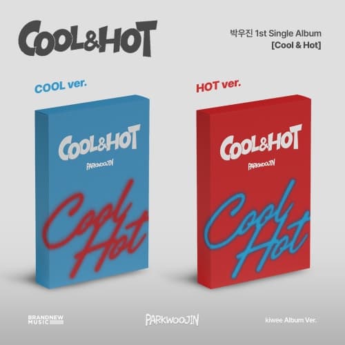 [세트/앨범2종] 박우진 (AB6IX) - 1st Single Album [Cool & Hot]
