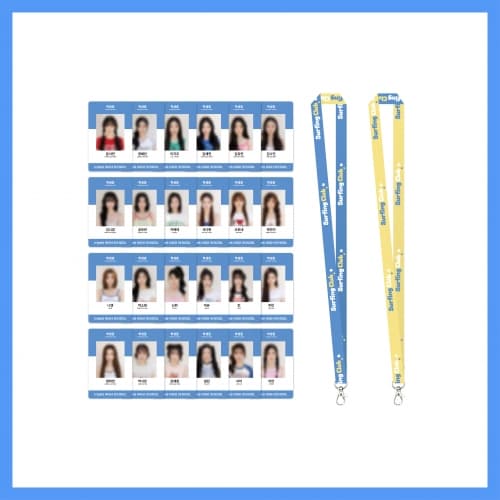 트리플에스(tripleS)_03.학생증 & 랜야드 세트_2025 서핑 동아리 1기 발대식_OFFICIAL MD