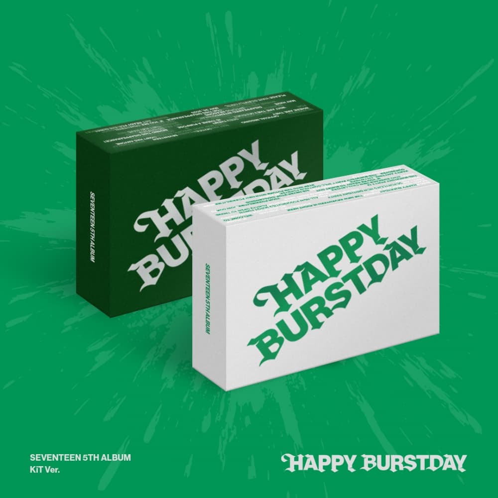 세븐틴 (SEVENTEEN) - 5th Album [HAPPY BURSTDAY] (KiT Ver. / 랜덤)