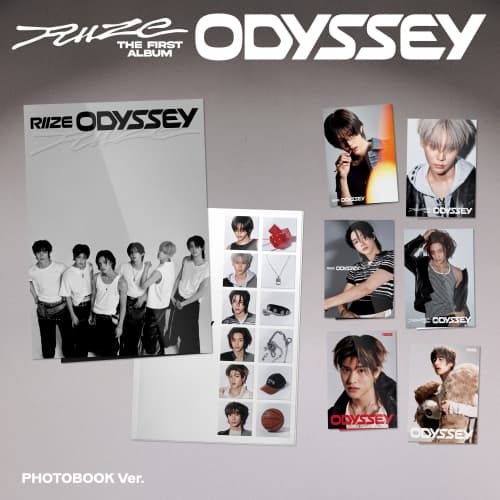 [세트/앨범7종] 라이즈 (RIIZE) - The 1st Album [ODYSSEY] (PHOTOBOOK Ver.)