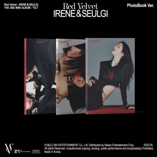 레드벨벳-아이린&슬기 (Red Velvet - IRENE & SEULGI) - 미니2집 [TILT] (Photo Book Ver.) (랜덤)