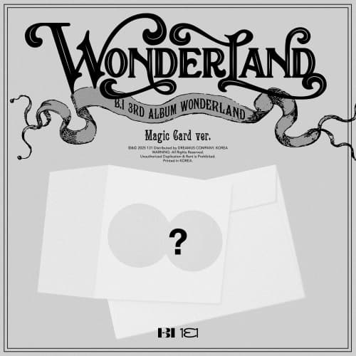 비아이 (B.I) - 정규3집 [WONDERLAND] (Magic card Ver.)